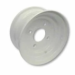 Best reviews of 🛒 AZUSA 8" Steel Wheel, 3 3/4" Wide, Four 1/2" Bolt Holes On 4" Circle 🌟