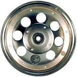 Best deal ⭐ AZUSA 10" Steel Wheel, Chrome Plated, With 5/8" ID Precision Ball Bearings 🎁