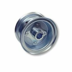 Best Sale 🌟 AZUSA 6″ WHEEL, STEEL, ASSEMBLY With 3/4″ Live Axle Hub, 2 Piece Rim, 3-3/8″ Wide 💯