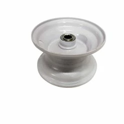 Flash Sale 🎁 AZUSA 6" Wheel Steel, One Piece, With 3/4" Ball Bearings, 3" Hub Length, 3 1/2" Wide 🤩