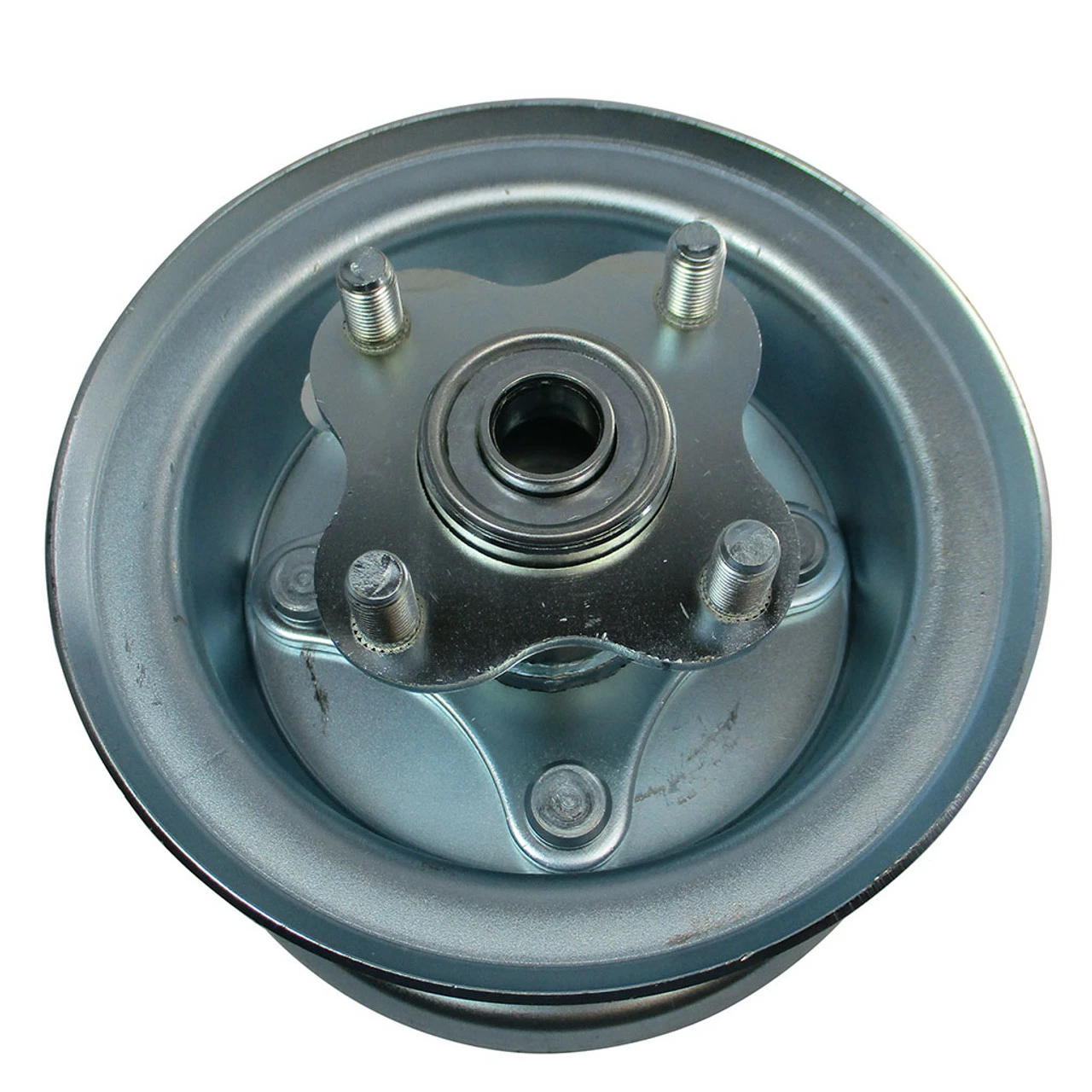 Outlet β¨ AZUSA 5" Wheel, Steel, Assembly With 5/8" BB Flanged Hub With Bolts, 4 1/4" Wide π 3 Outlet β¨ AZUSA 5" Wheel, Steel, Assembly With 5/8" BB Flanged Hub With Bolts, 4 1/4" Wide π