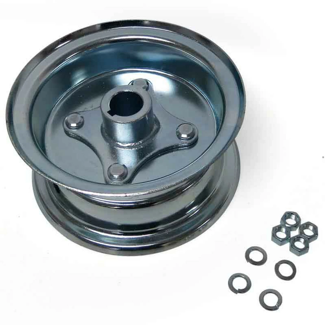 Flash Sale π― AZUSA 6β³ WHEEL, STEEL, ASSEMBLY With 1β³ Live Axle Hub, Two Piece Rim, 3-3/8β³ Wide π 3 Flash Sale π― AZUSA 6β³ WHEEL, STEEL, ASSEMBLY With 1β³ Live Axle Hub, Two Piece Rim, 3-3/8β³ Wide π