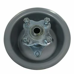 Brand new 🤩 AZUSA 6" Wheel, Steel, Wide, With 5/8" BB Flanged Hub With Bolts 🥰