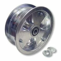 Outlet 🌟 8" AZUSA Tri-Star Wheel, 3" Wide With 3/4" Tapered Roller Bearing ✨