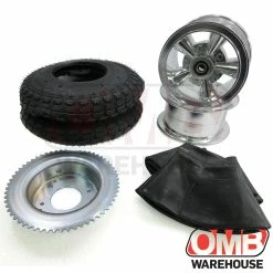Discount 🥰 OMB Warehouse 6" Astro Wheel Package - Universal Tire - 60 Tooth Sprocket ✨