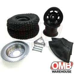 Promo 💯 OMB Warehouse 5" AzusaLite Wheel Package - Studded Tire - 60 Tooth Sprocket 😉