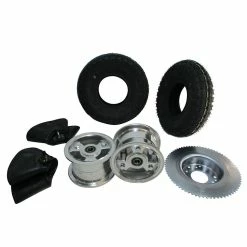 Cheap 😍 OMB Warehouse 5" Tri-Star Wheel Package - Universal Tire - 72 Tooth Sprocket ✨