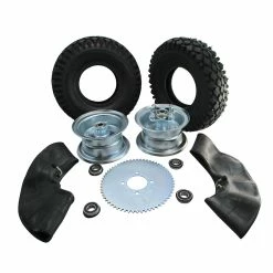 Wholesale ⌛ OMB Warehouse 5" Steel Wheel Package - Studded Tires - 60 Tooth Sprocket 😉